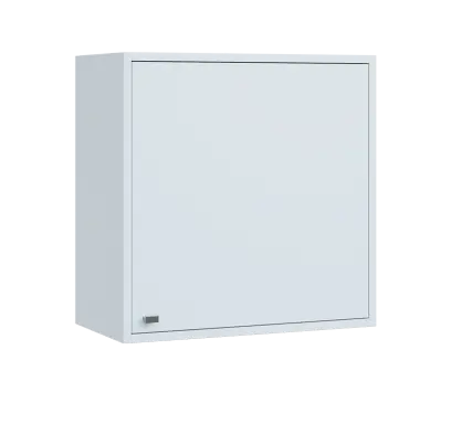 QH - 6D skříňka široká, horní, pravá lamino - bílá