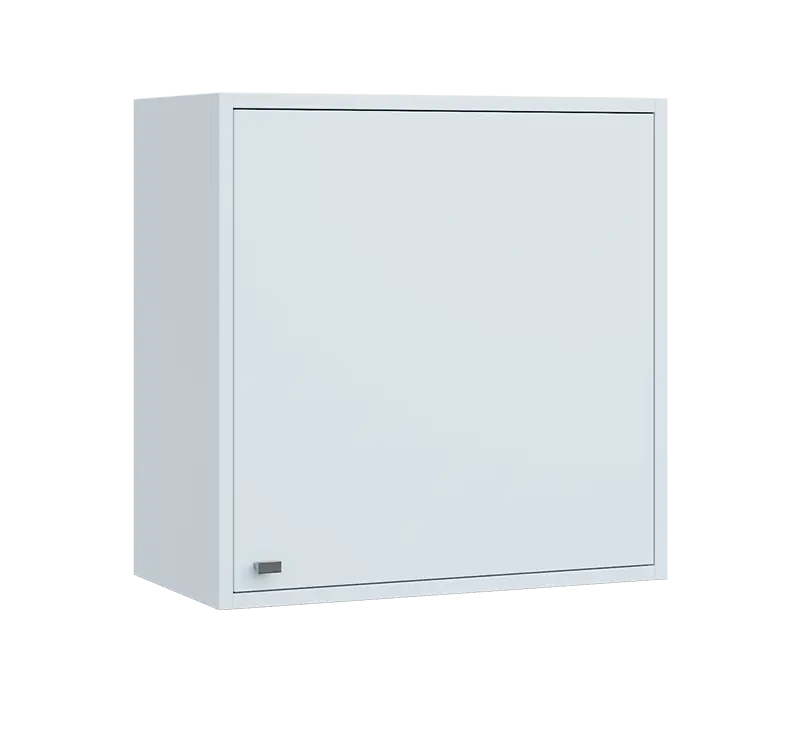 QH - 6D skříňka široká, horní, pravá lamino - bílá