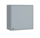 QH - 6D skříňka široká, horní, pravá lamino - šedá