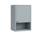QH - 4ND skříňka horní, pravá lamino - šedá