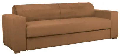 MALAGA rozložitelná pohovka, lamely HR, látka BEST 09 - látka písková