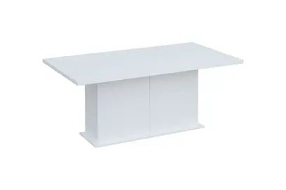 JDS 180 stůl jednací, obdélníková deska lamino - bílá