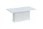 JDS 180 stůl jednací, obdélníková deska lamino - bílá