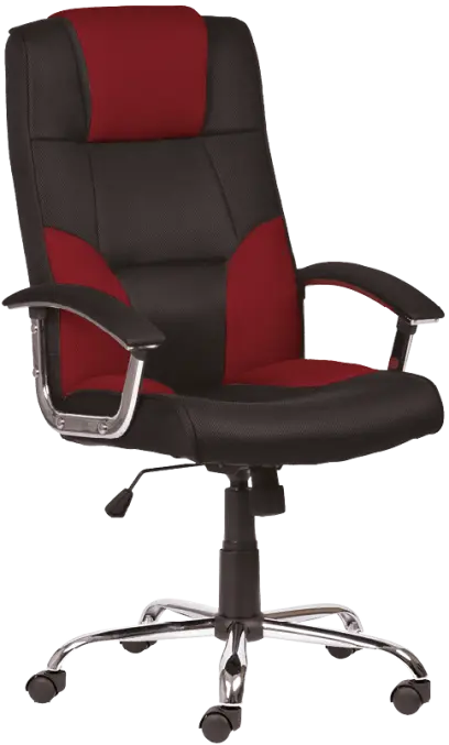 CAMERON křeslo kancelářské, černovínové