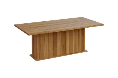 JDS 200 stůl jednací, obdélníková deska lamino - ořech světlý