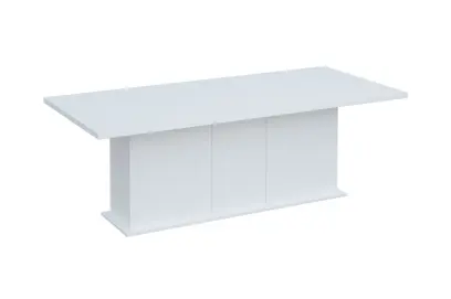 JDS 220 stůl jednací, obdélníková deska lamino - bílá