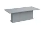 JDS 220 stůl jednací, obdélníková deska lamino - šedá