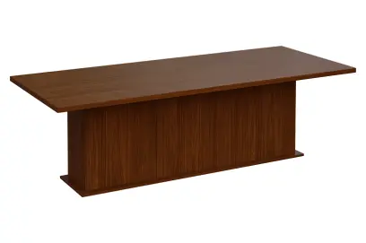 JDS 250 stůl jednací, obdélníková deska lamino - ořech královský
