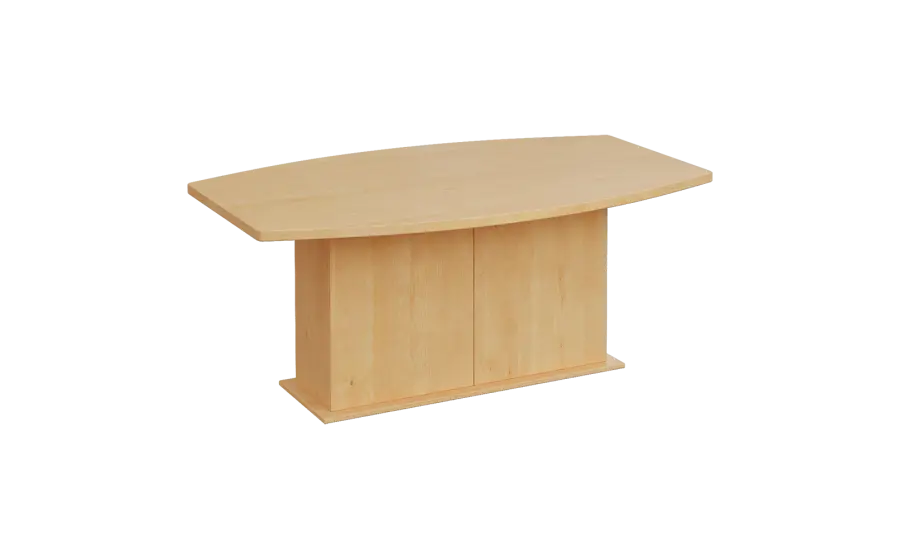 SJDS 180 stůl jednací, soudková deska lamino - javor horský