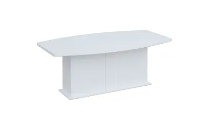 SJDS 200 stůl jednací, soudková deska lamino - bílá