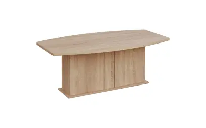 SJDS 200 stůl jednací, soudková deska lamino - dub bardolino