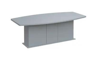 SJDS 220 stůl jednací, soudková deska lamino - šedá