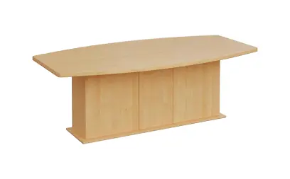 SJDS 220 stůl jednací, soudková deska lamino - javor horský