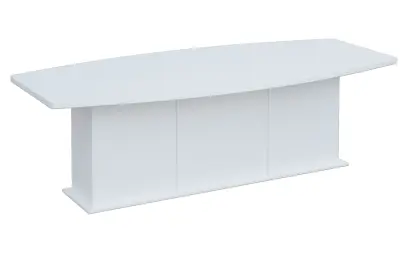 SJDS 250 stůl jednací, soudková deska lamino - bílá