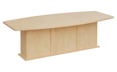 SJDS 250 stůl jednací, soudková deska lamino - bříza irská