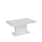 KOS 100 stůl konferenční, obdélníková deska lamino - bílá