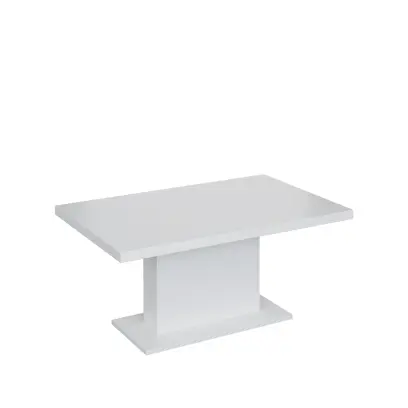 KOS 100 stůl konferenční, obdélníková deska lamino - bílá