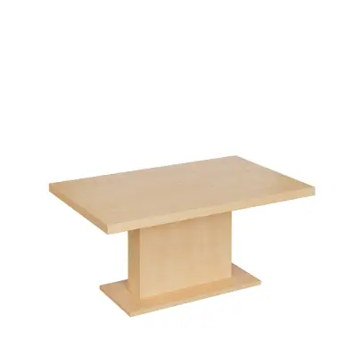 KOS 100 stůl konferenční, obdélníková deska lamino - bříza irská