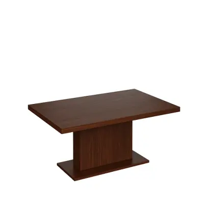 KOS 100 stůl konferenční, obdélníková deska lamino - ořech královský