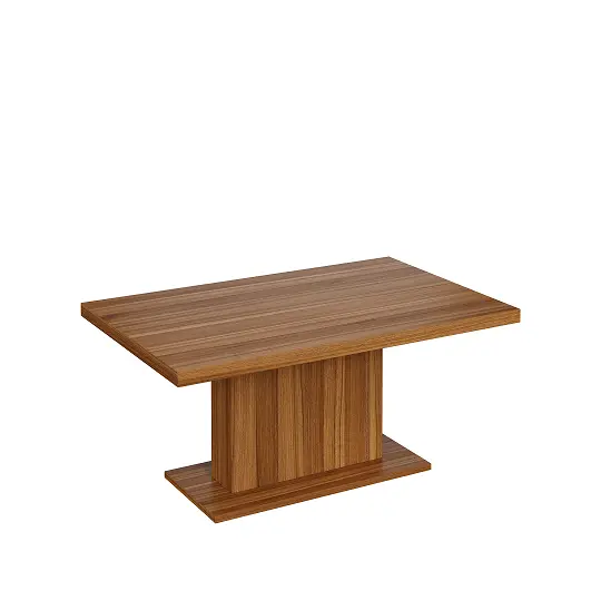 KOS 100 stůl konferenční, obdélníková deska lamino - ořech světlý