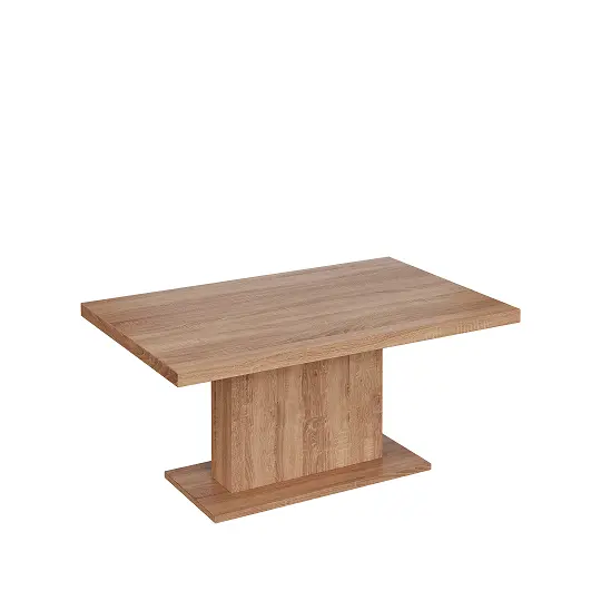 KOS 100 stůl konferenční, obdélníková deska lamino - dub bardolino