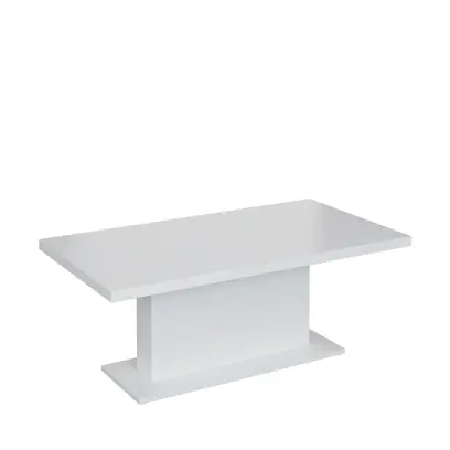 KOS 120 stůl konferenční, obdélníková deska lamino - bílá