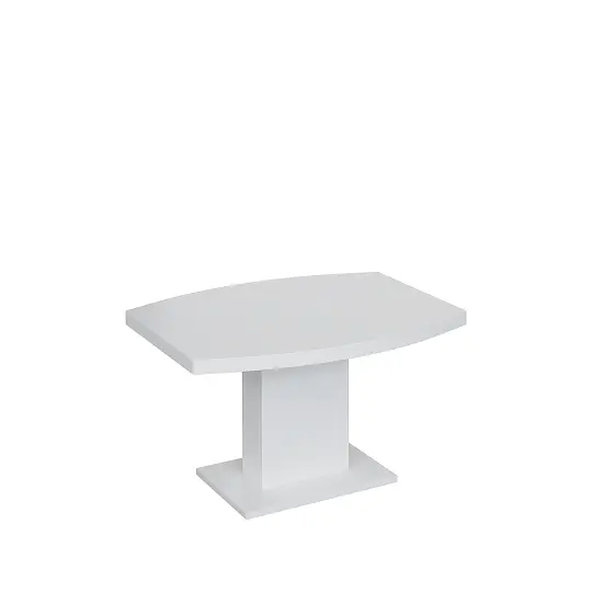 SKOS 80 stůl konferenční, soudková deska lamino - bílá