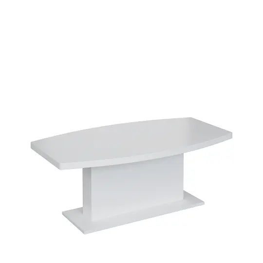 SKOS 120 stůl konferenční, soudková deska lamino - bílá