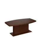 SKOS 120 stůl konferenční, soudková deska lamino - ořech královský