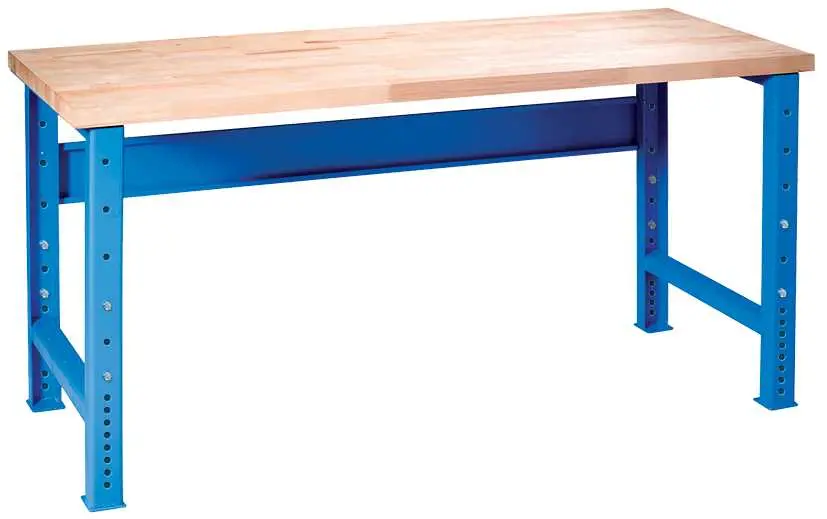 P 200/80 dílenský pracovní stůl - výškově stavitelný