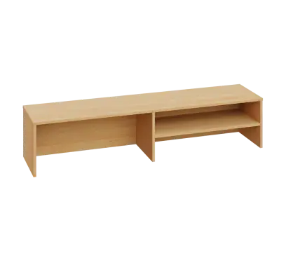 LNN 2 - 162 nástavba stolová, síla desky 25 mm, javor horský