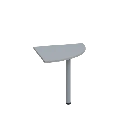 LS 28 - 8 deska spojovací, kovová podnož stříbrná, síla desky 25 mm, široká 800 mm, šedá