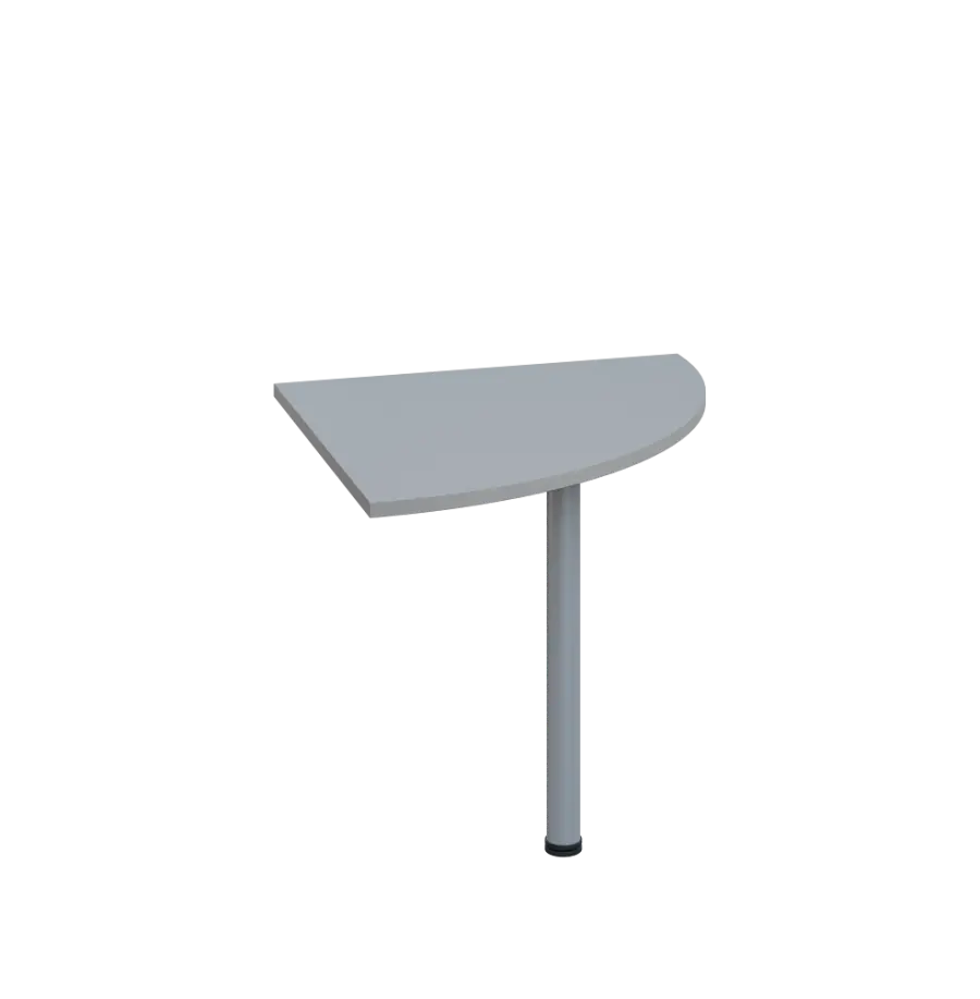 LS 28 - 8 deska spojovací, kovová podnož stříbrná, síla desky 25 mm, široká 800 mm, šedá