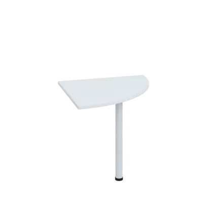 LS 28 - 8 deska spojovací, kovová podnož bílá, síla desky 25 mm, široká 800 mm, bílá