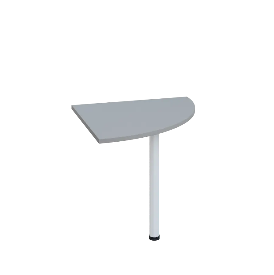 LS 28 - 8 deska spojovací, kovová podnož bílá, síla desky 25 mm, široká 800 mm, šedá