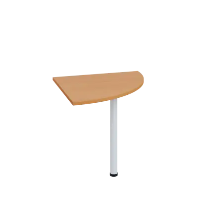 LS 28 - 8 deska spojovací, kovová podnož bílá, síla desky 25 mm, široká 800 mm, buk Royal