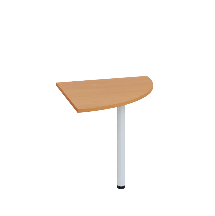 LS 28 - 8 deska spojovací, kovová podnož bílá, síla desky 25 mm, široká 800 mm, buk Royal