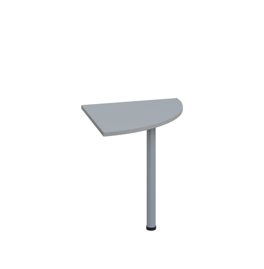 LS 27 - 7 deska spojovací, kovová podnož stříbrná, síla desky 25 mm, široká 700 mm, šedá