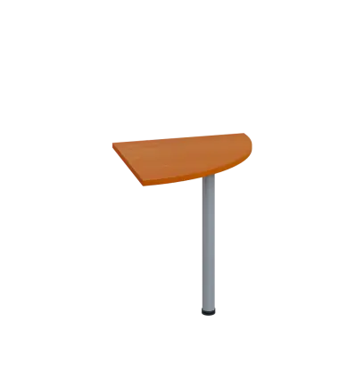 LS 27 - 7 deska spojovací, kovová podnož stříbrná, síla desky 25 mm, široká 700 mm, třešeň šumavská