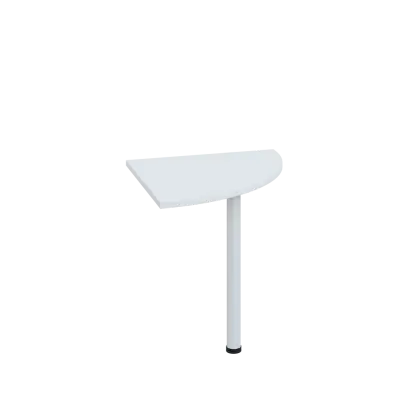 LS 27 - 7 deska spojovací, kovová podnož bílá, síla desky 25 mm, široká 700 mm, bílá