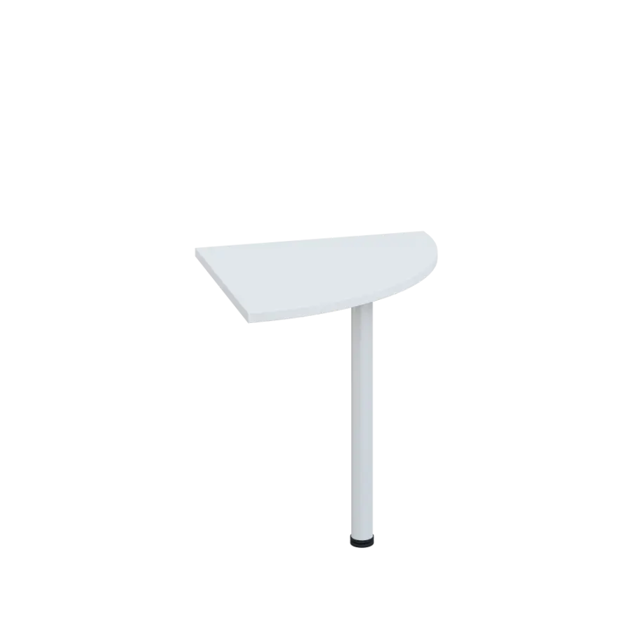 LS 27 - 7 deska spojovací, kovová podnož bílá, síla desky 25 mm, široká 700 mm, bílá