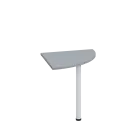 LS 27 - 7 deska spojovací, kovová podnož bílá, síla desky 25 mm, široká 700 mm, šedá