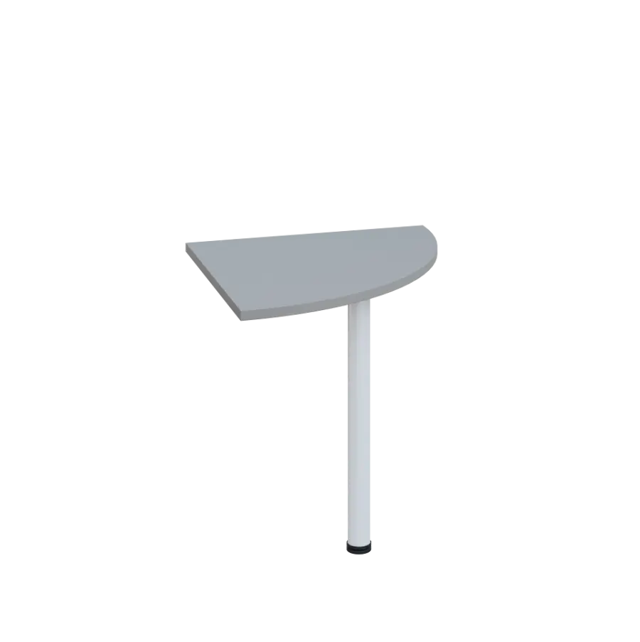 LS 27 - 7 deska spojovací, kovová podnož bílá, síla desky 25 mm, široká 700 mm, šedá