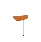 LS 27 - 7 deska spojovací, kovová podnož bílá, síla desky 25 mm, široká 700 mm, třešeň šumavská