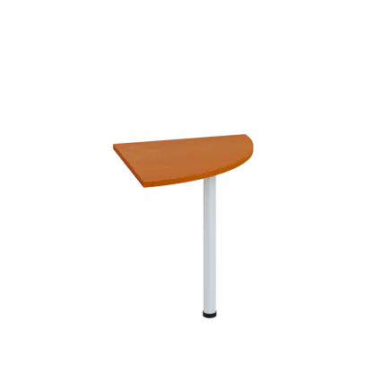 LS 27 - 7 deska spojovací, kovová podnož bílá, síla desky 25 mm, široká 700 mm, třešeň šumavská