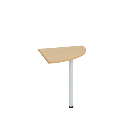 LS 27 - 7 deska spojovací, kovová podnož bílá, síla desky 25 mm, široká 700 mm, javor horský