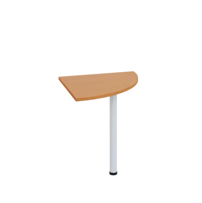 LS 27 - 7 deska spojovací, kovová podnož bílá, síla desky 25 mm, široká 700 mm, buk Royal