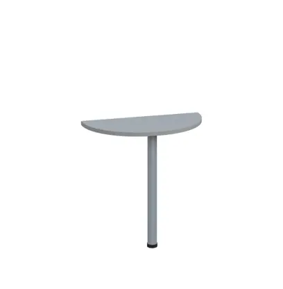 LJD 2 - 80 přístavba jednací, kovová podnož stříbrná, síla desky 25 mm, široká 800 mm, šedá LJD 2 - 80 přístavba jednací, kovová podnož stříbrná, síla desky 25 mm, široká 800 mm, šedá