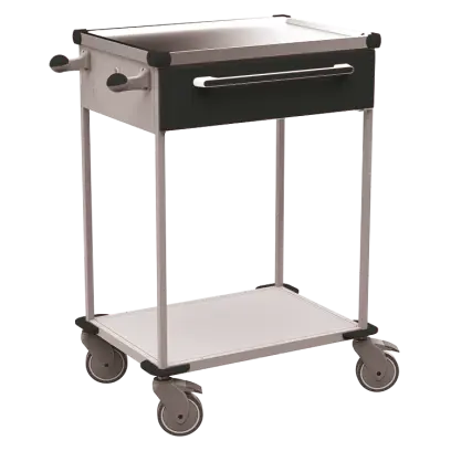 ASSIST 190 vozík zdravotnický, plast ABS, černá