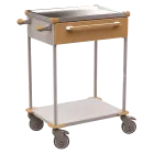 ASSIST 190 vozík zdravotnický, plast ABS, hnědobéžová